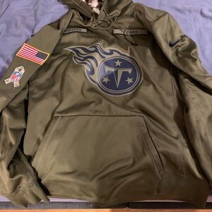 Nike NFL Tennessee Titans Salute to Service Camo Hoodie